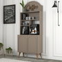 Hanah Home Lyon 80 - Atlas, Walnut